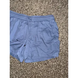 Orvis Women's Blue Shorts Drawstring with Pockets Cotton Lyocell Size‎ Large thumbnail 3