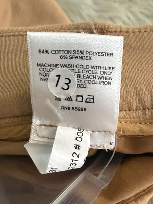 Express Editor Mid Rise Bootcut Trouser Pants Size 2 Wheat NWT thumbnail 4