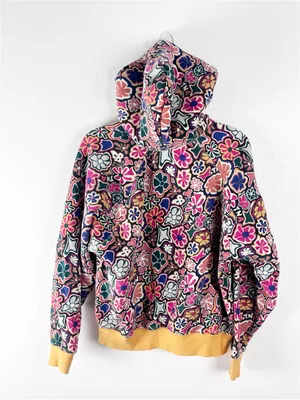 ARITZIA TNA The Cozy Fleece Mega Kangaroo Pocket Hoodie Pullover Size Small thumbnail 5