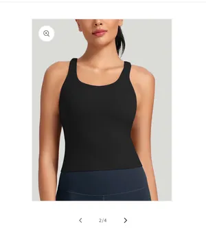 Heynuts black athletic tank top Size L thumbnail 6