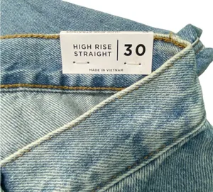 PACSUN Women’s Jeans Light Wash High Waisted Straight Leg Size 30 Short Raw Hem thumbnail 10