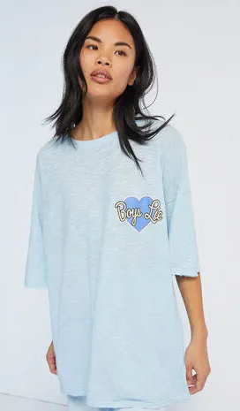 Boys Lie Sky Blue Unbreakable Boyfriend T-Shirt thumbnail 1