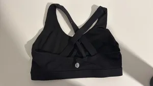 Black sports bra thumbnail 2