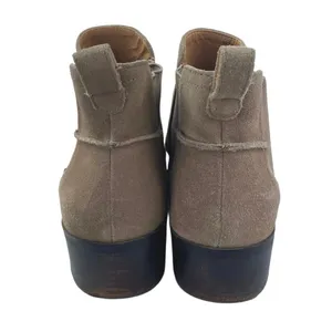 Steve Madden Dicey Women's Brown Tan Suede Leather Chelsea Ankle Boots Size 7.5 thumbnail 3