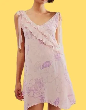 Intimately Crushin On You Mini Slip Dress thumbnail 2