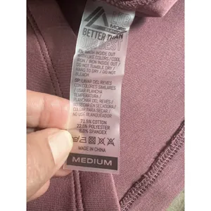 Alphalete Women's ELMTS Full-Zip Athletic Jacket- Mauve, Size Medium thumbnail 10