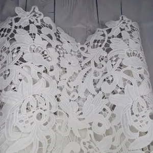 Zara Spaghetti strap white floral lace Boho cottagecore summer vacation dress thumbnail 5
