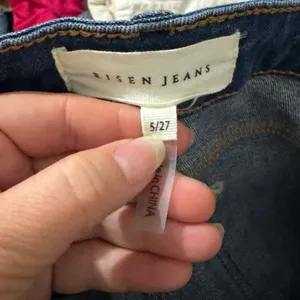 RISEN Skinny Jeans Women’s 5/27 Medium Wash Denim High Rise Non Distressed thumbnail 3