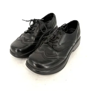 Dansko Wingtip Oxford Shoes Women's 38 US 7.5 Black Leather Comfort Lace Up thumbnail 9