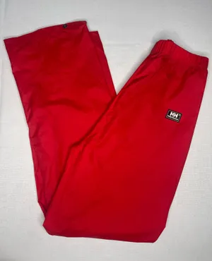 Helly Hansen Red Nylon Classic Logo Pants (Large) thumbnail 1