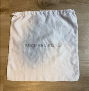 Michael Kors Dust Bag White OS Unisex Drawstring Satin Storage Accessory thumbnail 1