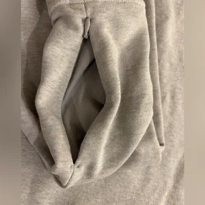 Nike Dri-Fit Hi/Low Sweatshirt - Size L - Color is a tanish/gray thumbnail 9