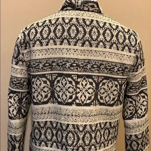 Zara basics embroidered style blazer thumbnail 2
