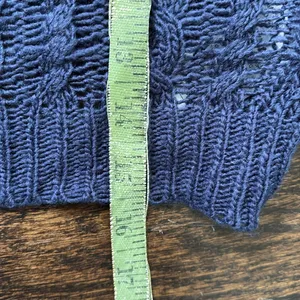 Edikted Gabrielle Cropped Cable‎ Knit Sweater thumbnail 8