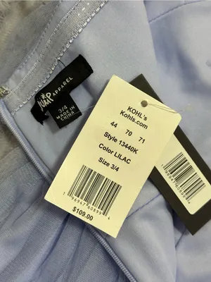 Jump Apparel Lilac Tulle Maxi Dress — Size 3/4 — NWT thumbnail 10