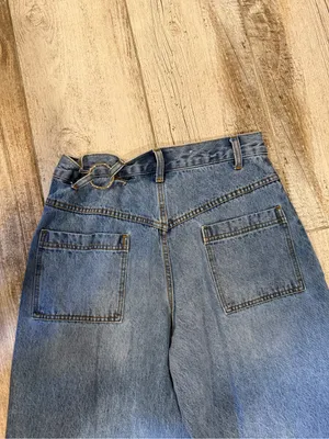 KBB by Kahlana High Waisted Barrel Jeans thumbnail 8
