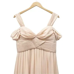 NEW Lulus Make Me Move Blush Pink Formal Floor Length Maxi Dress Size Large NWOT thumbnail 5