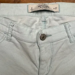 Abercrombie Fitch Light Blue green‎ Skinny Jeans Women's Size 4 W 27 thumbnail 3