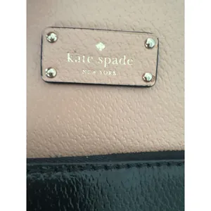 Kate Spade Grove‎ Street Maeve Leather Tote Bag Black Pink Handbag Large thumbnail 3