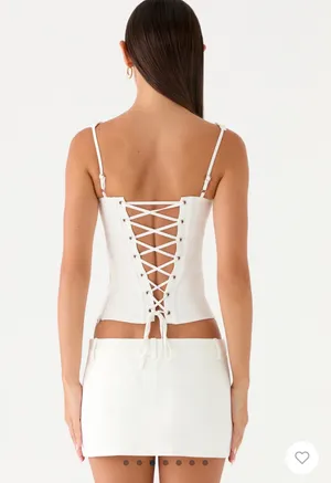 Peppermayo Mini Skirt White thumbnail 5