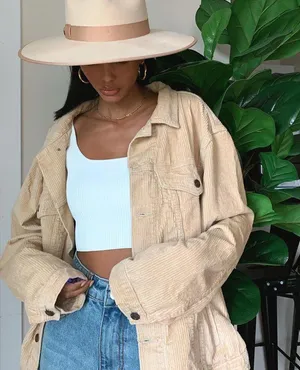 Princess Polly Western Cord Jacket thumbnail 1