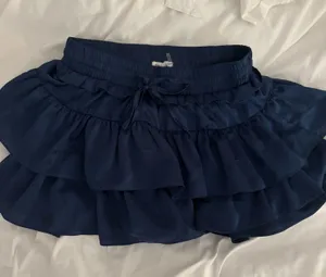 Day + Moon satin ruffle mini skirt Size M thumbnail 1