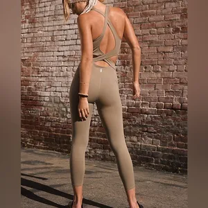Free People Sage Beige Onesie thumbnail 2