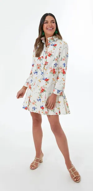 Tuckernuck Floral Long Sleeve Dress S thumbnail 1