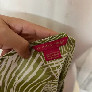 Green blouse Green Size M thumbnail 4