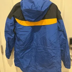 Columbia Vintage Women’s Sportswear Winter Coat-Navy,Yellow,Black-size M thumbnail 15