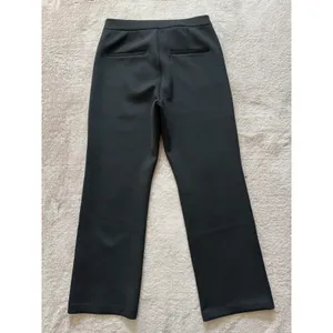 Good American Women'sS cuba Boss Straight Trouser Black Pants Stretchy Sz 12 thumbnail 7