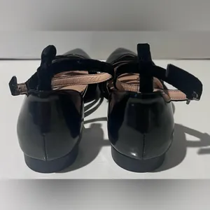 INCH2 Leather Strappy Pointed Toe Velvet Strap Ballet Flats EU Size 36‎ (US 5.5) thumbnail 8
