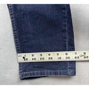 Levi’s 524 Skinny Jeans Women's Size 17 Dark Wash Skinny Red Tab Stretch thumbnail 12