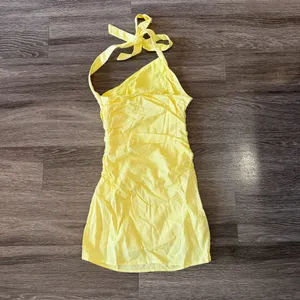 Peppermayo Annalissa Linen Mini Dress - Yellow thumbnail 8