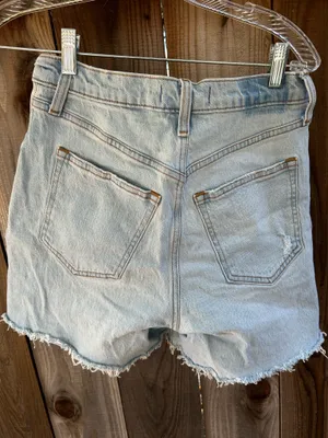 Abercrombie High-Rise Dad Shorts Curve Love thumbnail 2