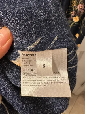 Navy Floral Dress thumbnail 6