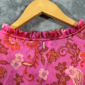 MISA Los Angeles Lorena Mini Dress Careyes Floral Print Size Medium thumbnail 8