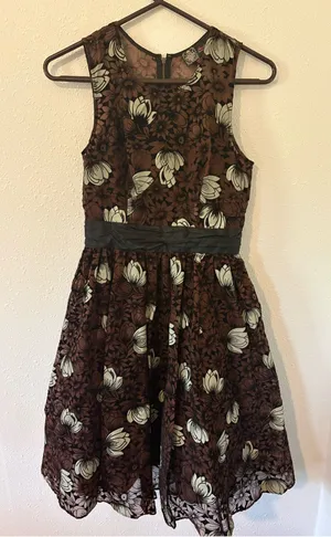 Anthropologie Frock by Tracy Reese Floral Sleeveless Dress thumbnail 1