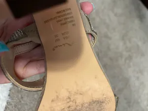 Heels Gold Size 6 thumbnail 4