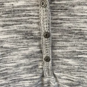 KUHL‎ Svenna Gray Space Dye Henley Top Women's Small Long Sleeve Pullover thumbnail 3