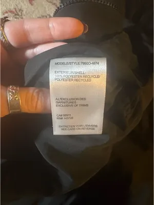Reversible puffer vest Black Size M thumbnail 2