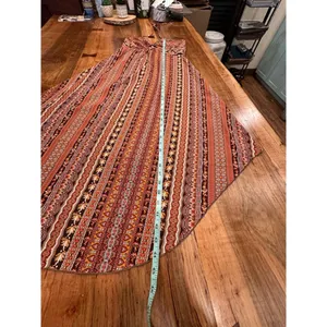 Shein Petite Small Boho Halter Handkerchief Hem Maxi Dress thumbnail 12