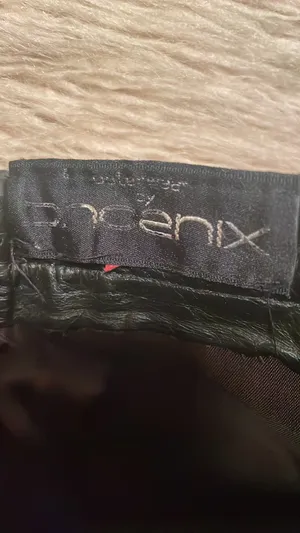 Phoenix Vintage  Leather Skirt thumbnail 3