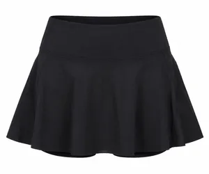 Athleta Ace Tennis Skort‎ Women M Black 13.5" Active Golf Skirt Shorts Pocket thumbnail 1