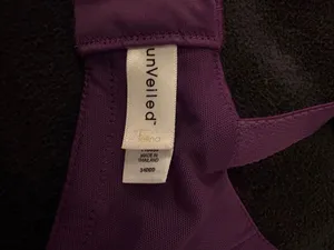 Unveiled Purple & Teal Bra 34DDD thumbnail 4