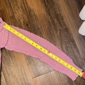 Current Air Textured Knit Sweater in Dusty Pink thumbnail 9