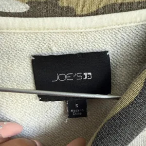 Joe's Jeans sz S Camo Crop Sweater Outdoors Hiking thumbnail 4