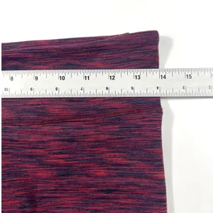 Alo Yoga Big Waves Short Small Garnet Space Dye Yoga Shorts Pilates Barre Gym thumbnail 7