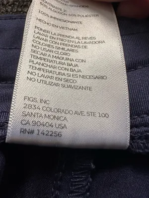 FIGS Zamora Casual Jogger Scrub Pants Navy 3XL thumbnail 10