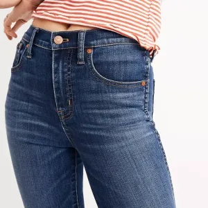 MADEWELL 10” High-Rise Skinny Jeans in‎ Danny Wash: Tencel Denim Edition size 25 thumbnail 3